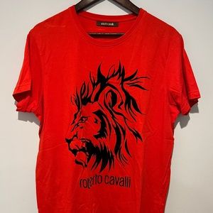 Roberto Cavalli T-Shirt - Lion Logo